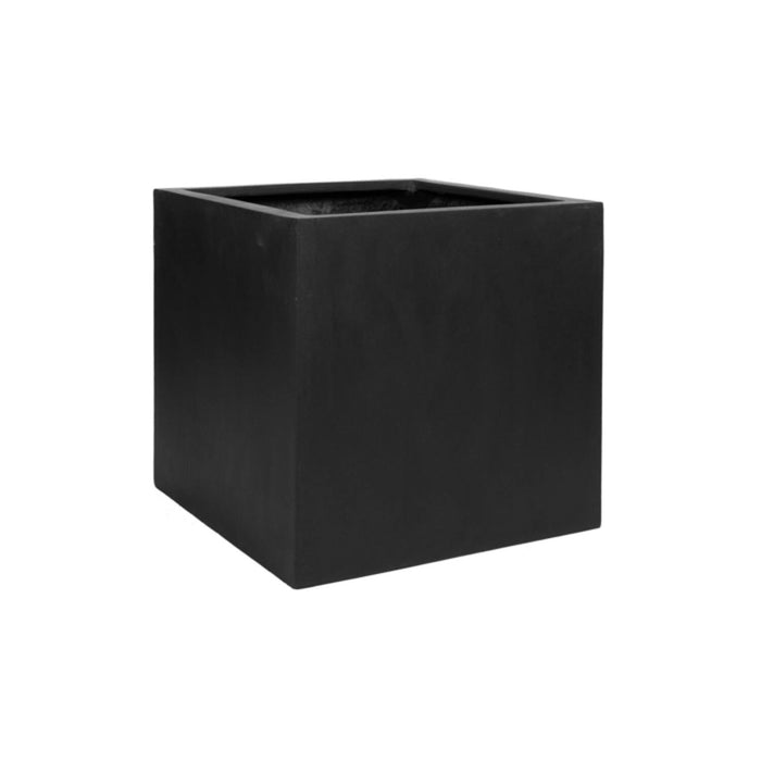 Block Black - L - D50xH50 - Pottery Pots | Betonlook Plantenbak