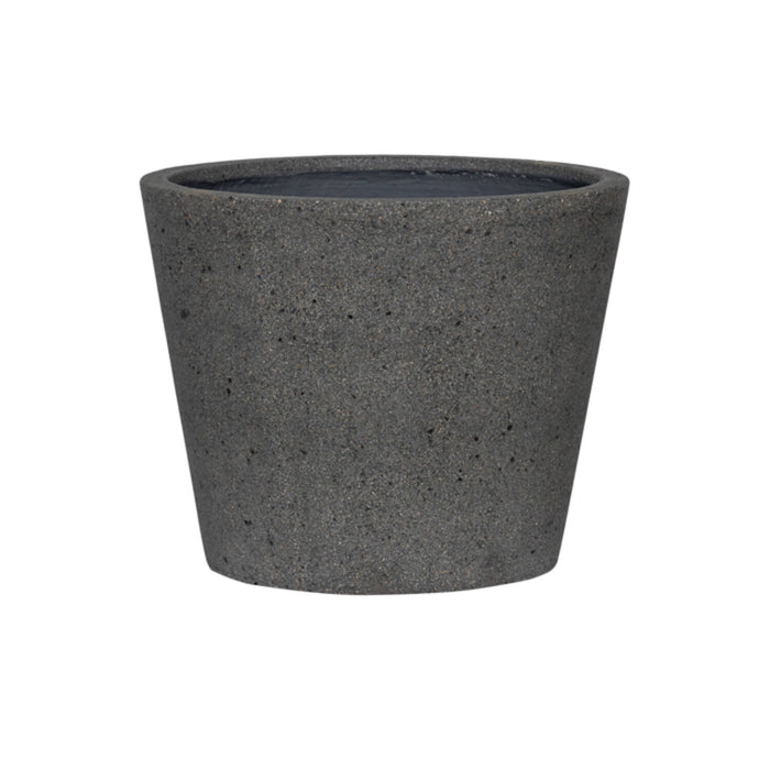 Bucket Laterite Grey - M - 50x40 - Pottery Pots | Betonlook Plantenbak