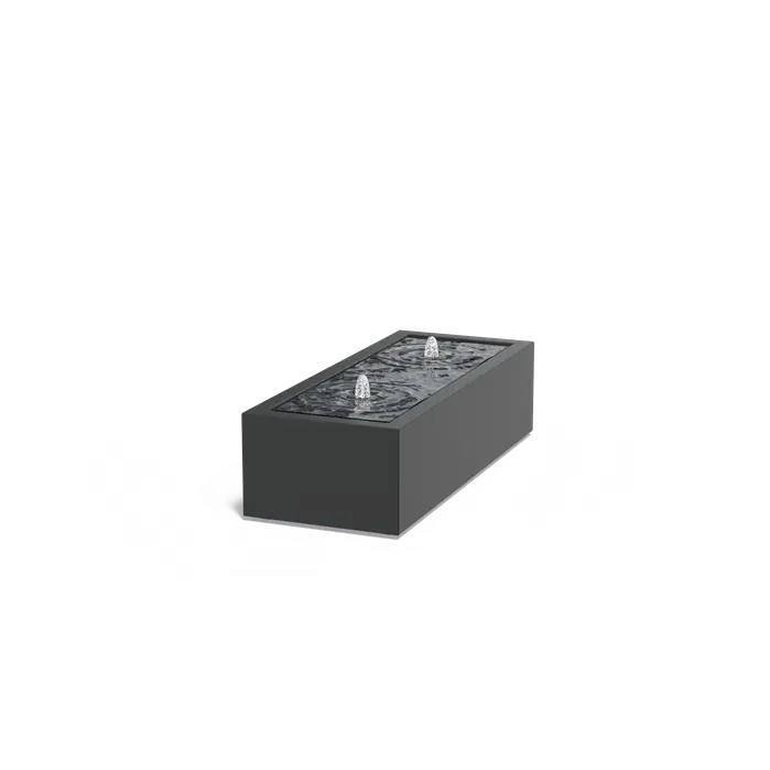 Watertafel Aluminium 150 x 60 x 40 cm - Fontein