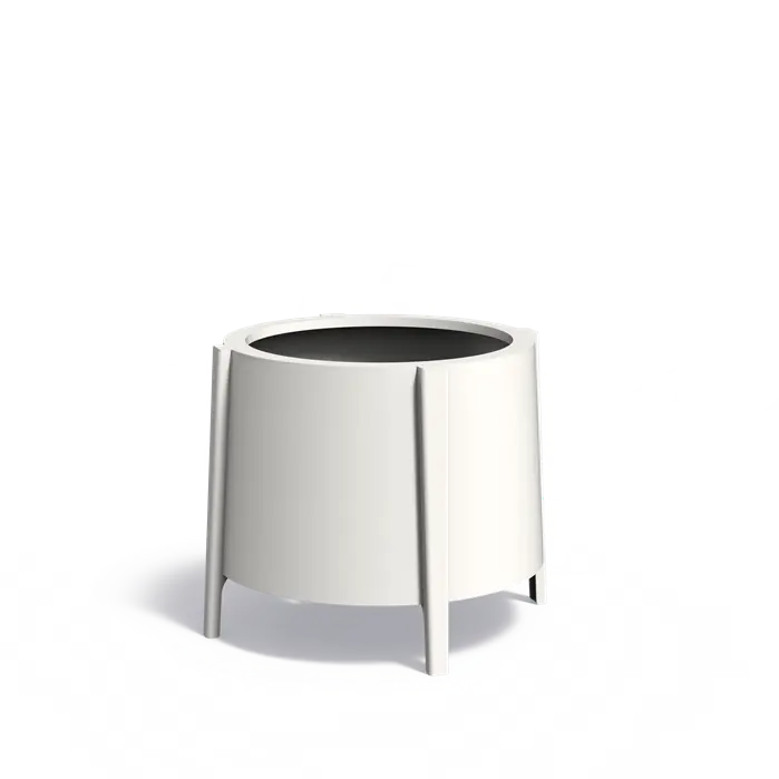 Aluminium Plantenbank Rond op Poten 80 x 75 cm