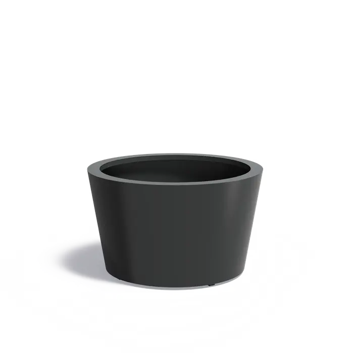 Aluminium Plantenbak 100 x 60 cm - Rond