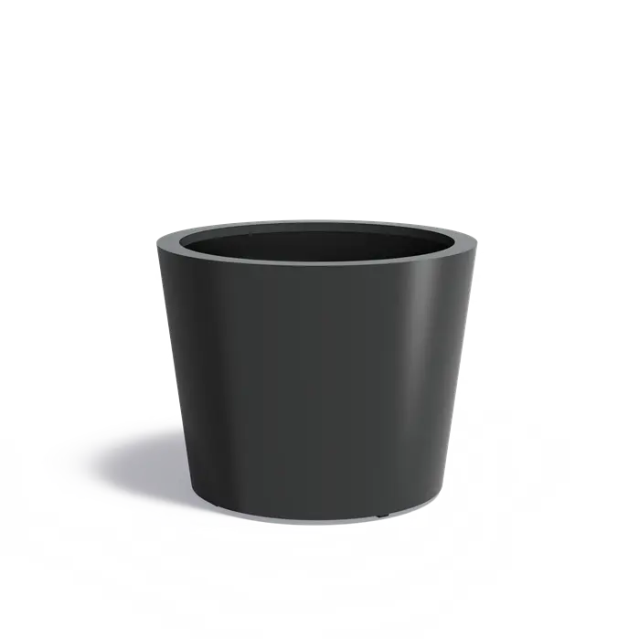 Aluminium Plantenbak 100 x 80 cm - Rond