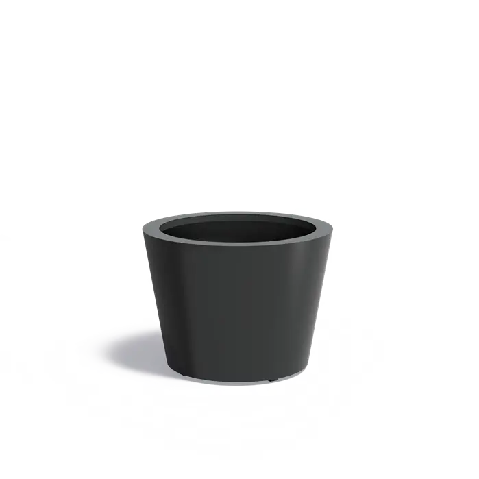 Aluminium Plantenbak 80 x 60 cm - Rond