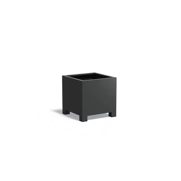 Aluminium Plantenbak op Poten 70 x 70 x 70 cm