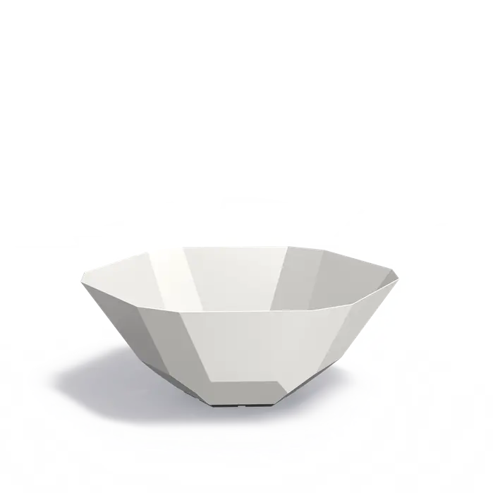 Aluminium Plantenbak Facet 120 x 50 cm