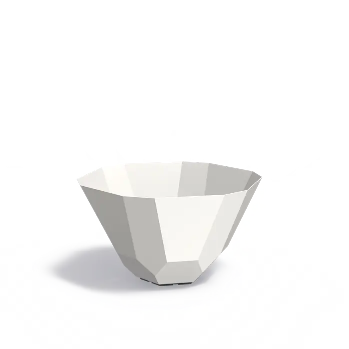 Aluminium Plantenbak Facet 100 x 60 cm