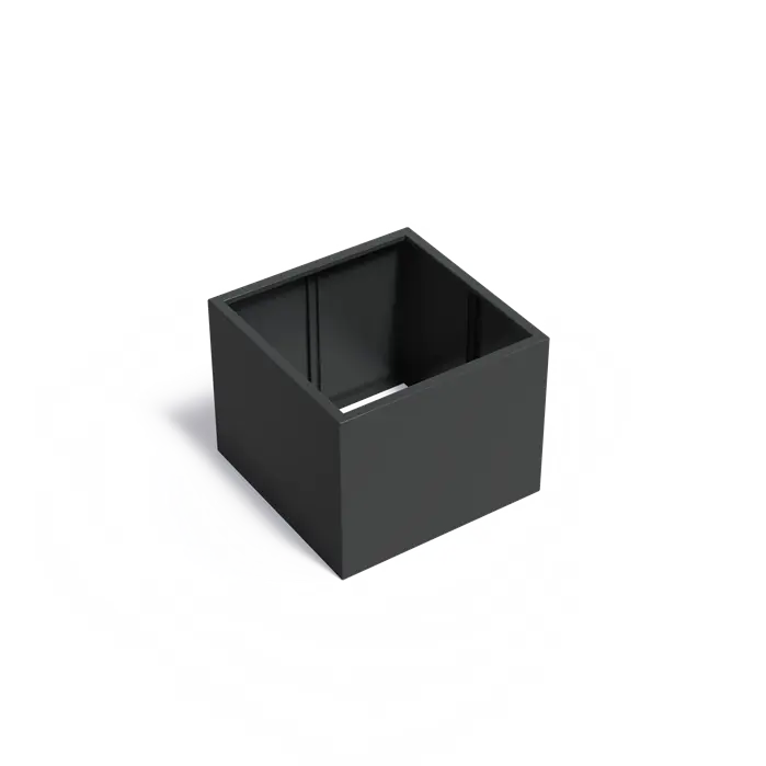 Aluminium Plantenbak 100 x 100 x 80 cm - Zonder Bodem