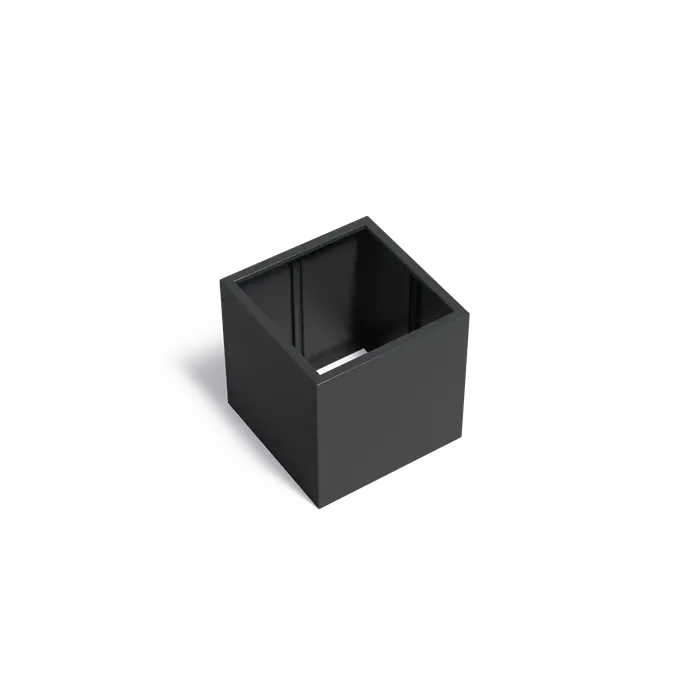 Aluminium Plantenbak 80 x 80 x 80 cm - Zonder Bodem