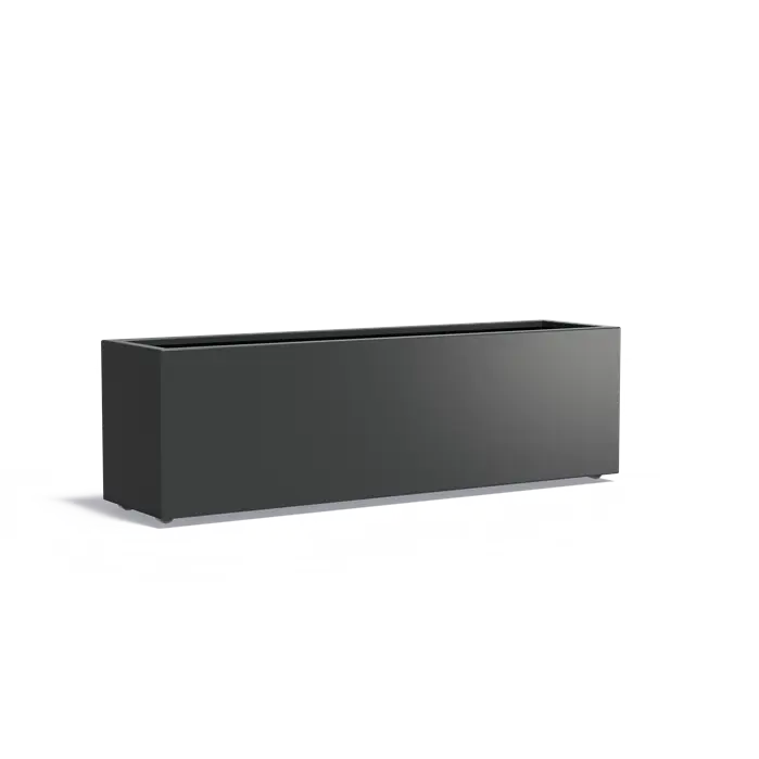 Aluminium Plantenbak Op Wielen 200 x 50 x 60 cm