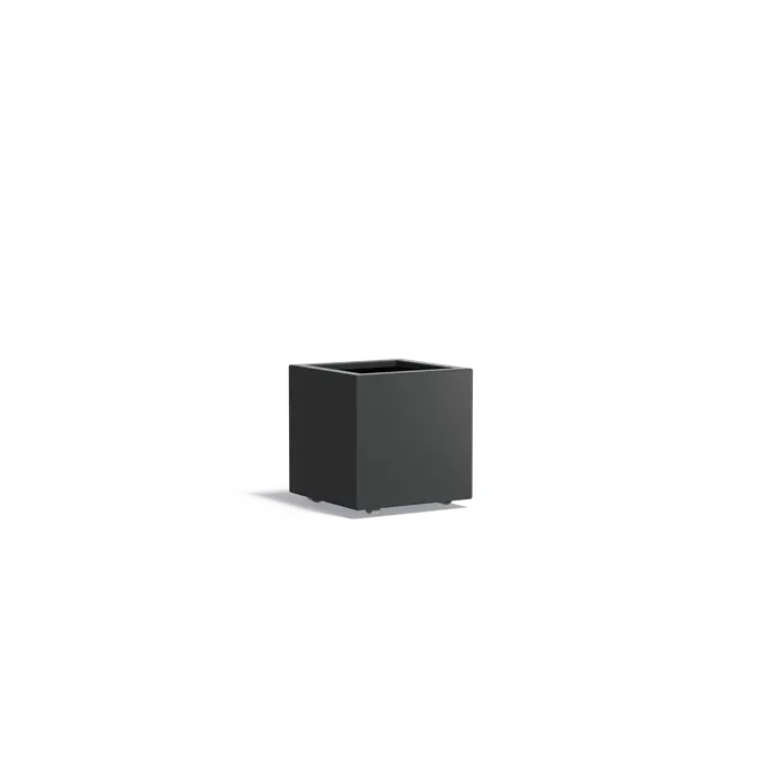 Aluminium Plantenbak Op Wielen 50 x 50 x 50 cm