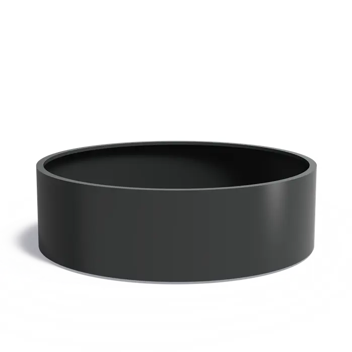 Aluminium Plantenbak Rond 200 x 60 cm