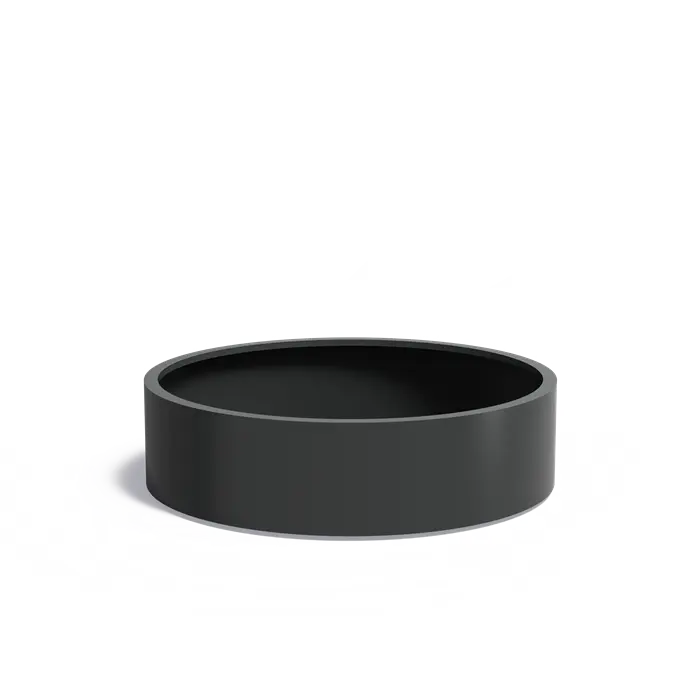 Aluminium Plantenbak Rond 150 x 40 cm