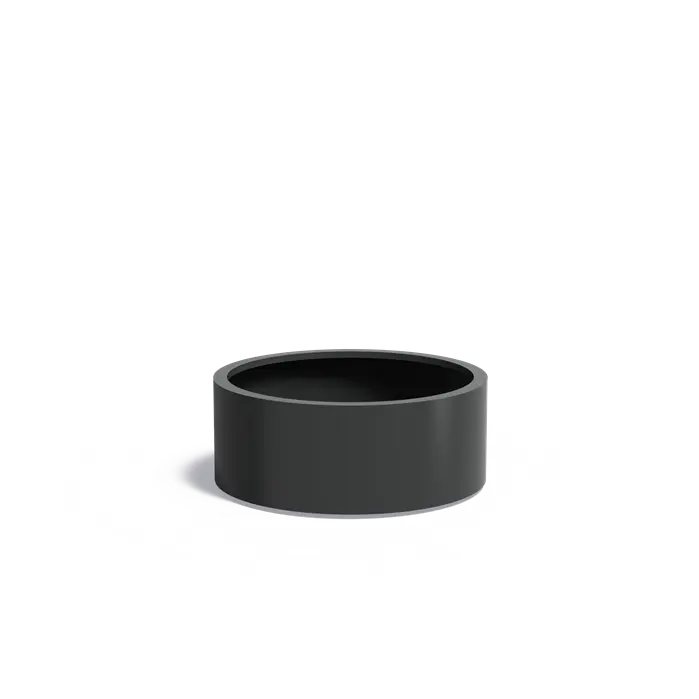 Aluminium Plantenbak Rond 100 x 40 cm