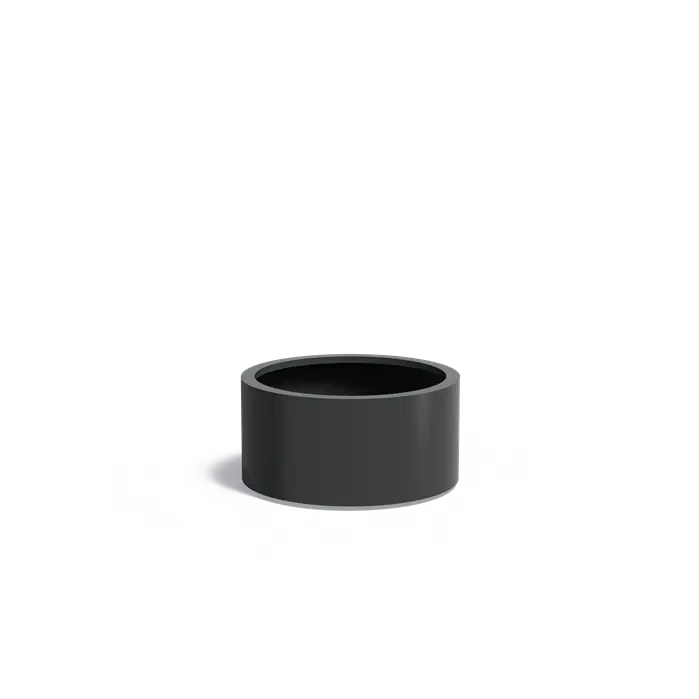 Aluminium Plantenbak Rond 80 x 40 cm