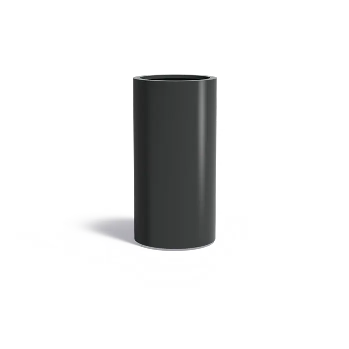Aluminium Plantenbak Rond 60 x 120 cm