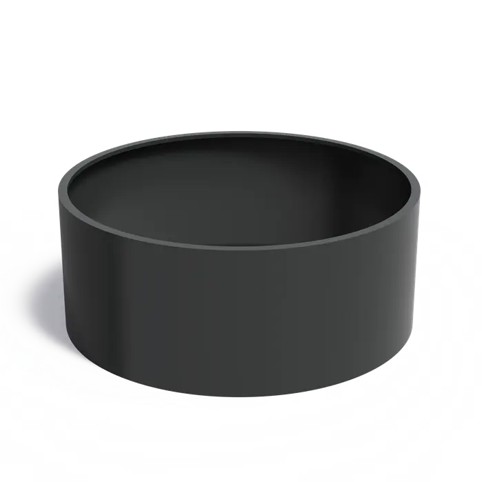 Aluminium Plantenbak Rond 200 x 80 cm - Zonder Bodem