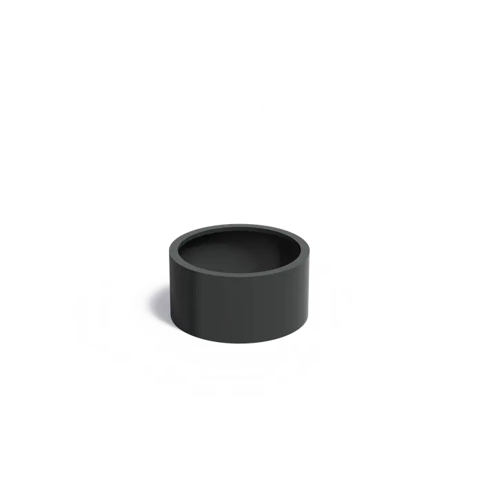 Aluminium Plantenbak Rond 80 x 40 cm - Zonder Bodem