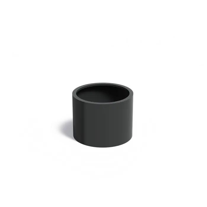 Aluminium Plantenbak Rond 80 x 60 cm - Zonder Bodem