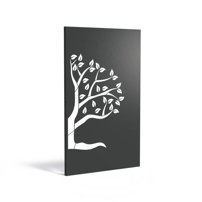 Tuinpaneel - Tuinscherm 110 x 5 x 180 cm - Wynwood - Staal