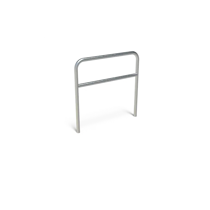 Fietsaanleunbeugel RVS 105 x 15 x 107 cm - Fietsnietje met Duikelstang
