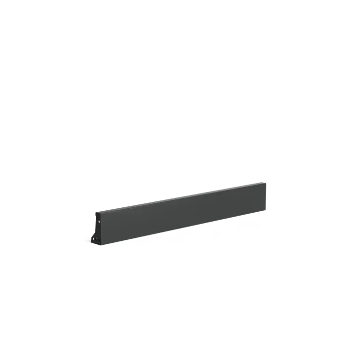 Keerwand Aluminium 1500 x 100 x 200 mm