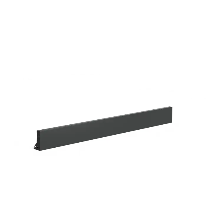 Keerwand Aluminium 2000 x 100 x 200 mm