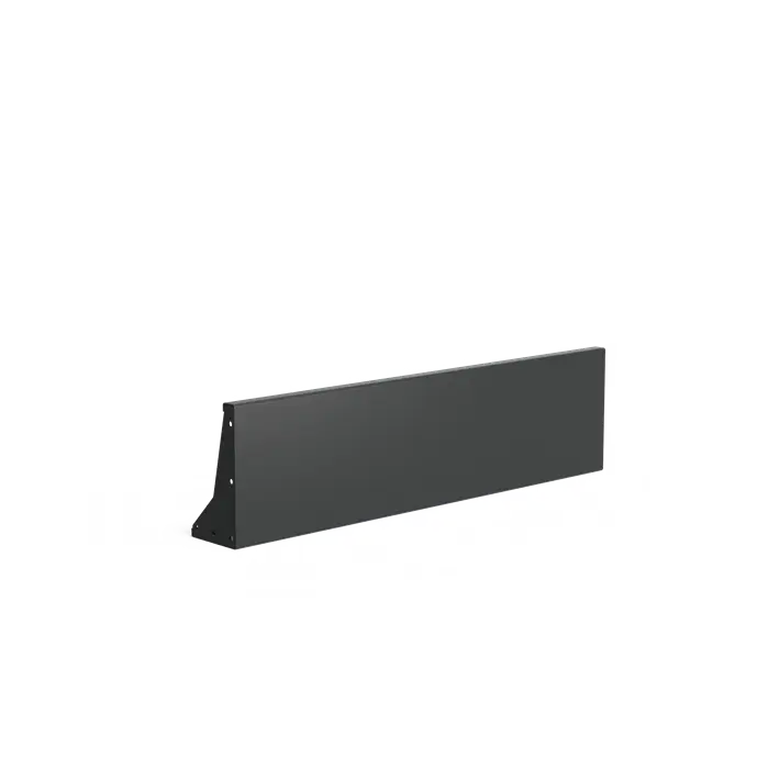 Keerwand Aluminium 1500 x 200 x 400 mm