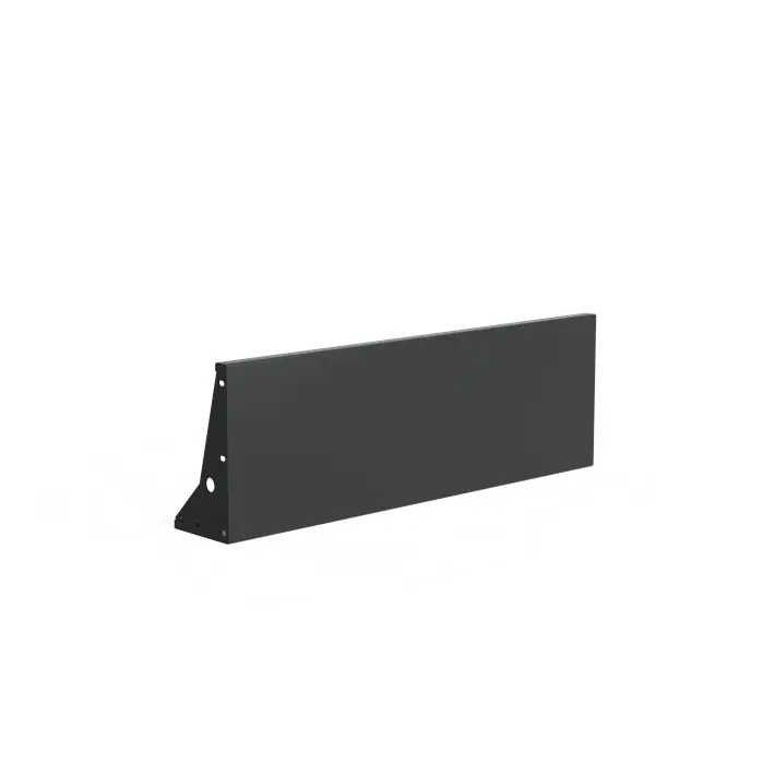 Keerwand Aluminium 1500 x 250 x 500 mm