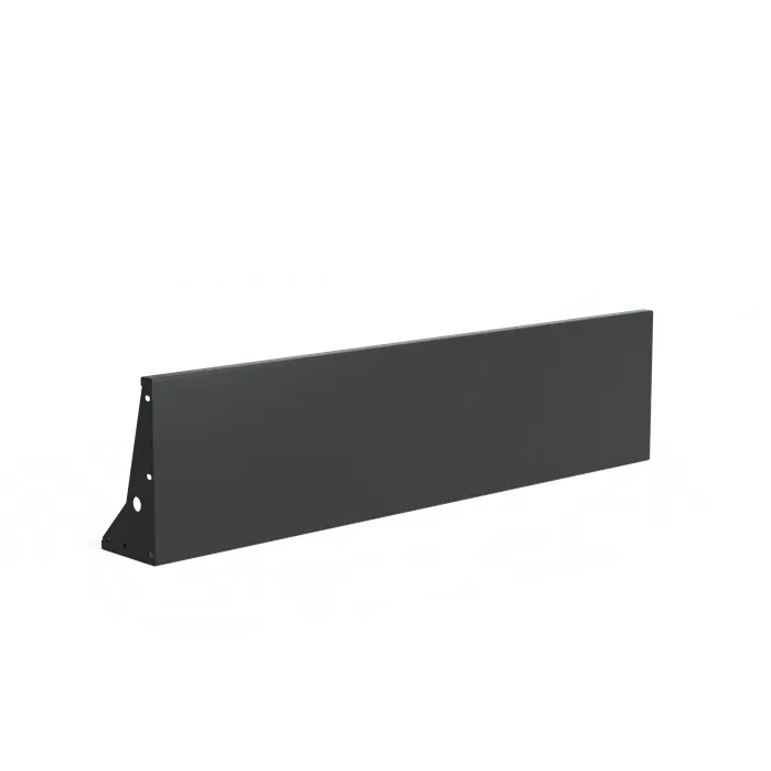 Keerwand Aluminium 2000 x 250 x 500 mm