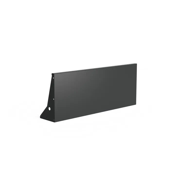 Keerwand Aluminium 1500 x 300 x 600 mm
