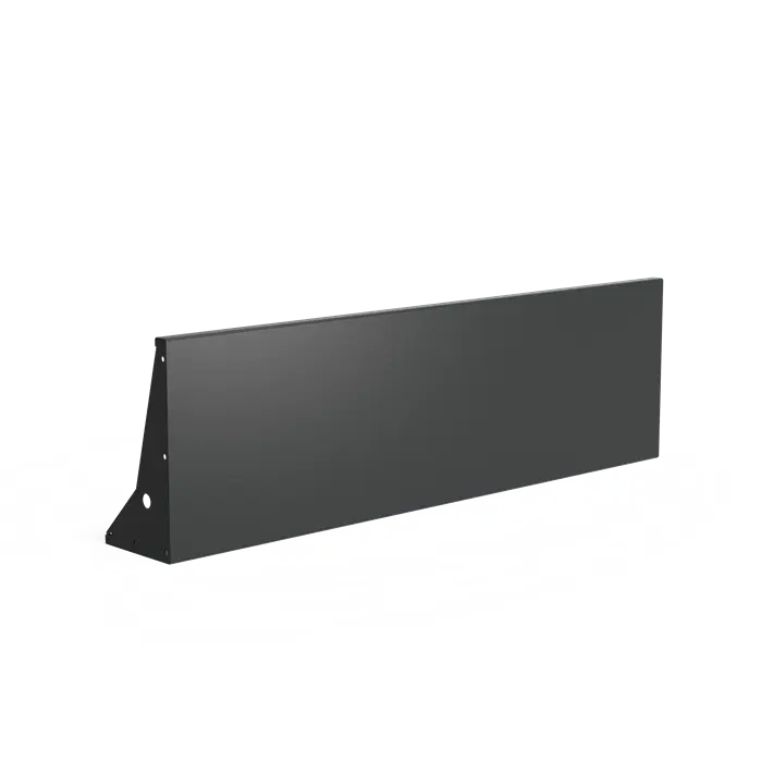 Keerwand Aluminium 2000 x 300 x 600 mm