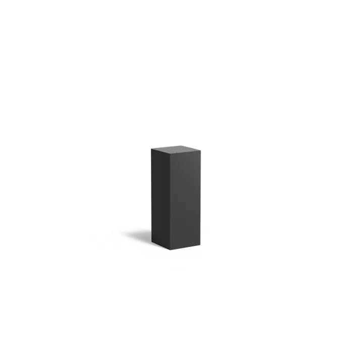 Sokkel Buiten 30 x 30 x 80 cm | Tuinsokkel Aluminium