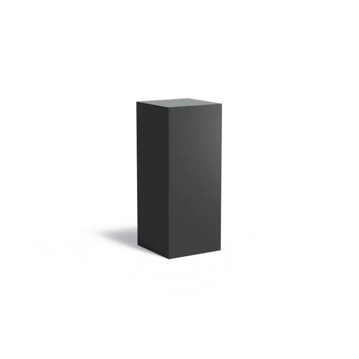 Sokkel Buiten 50 x 50 x 120 cm | Tuinsokkel Aluminium