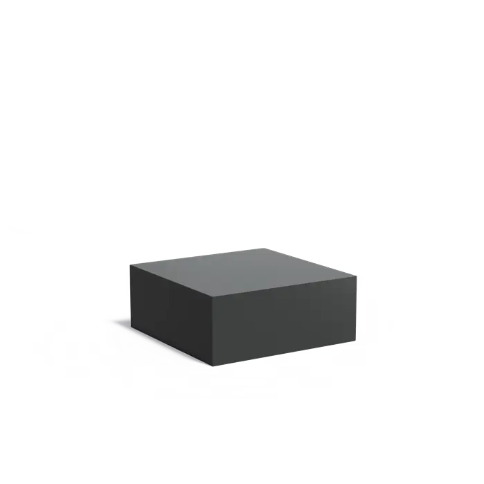 Sokkel Buiten 100 x 100 x 40 cm | Tuinsokkel Aluminium