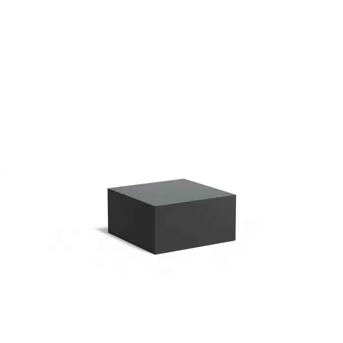 Sokkel Buiten 80 x 80 x 40 cm | Tuinsokkel Aluminium
