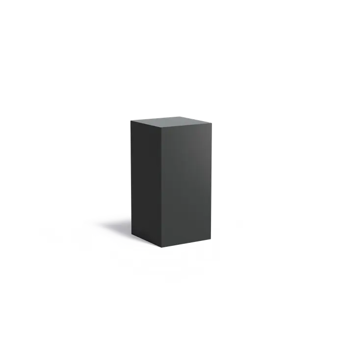 Sokkel Buiten 50 x 50 x 100 cm | Tuinsokkel Aluminium