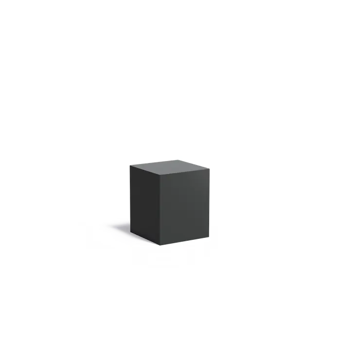 Sokkel Buiten 50 x 50 x 60 cm | Tuinsokkel Aluminium