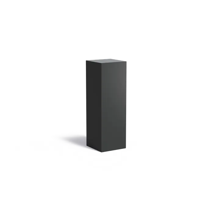 Sokkel Buiten 40 x 40 x 120 cm | Tuinsokkel Aluminium