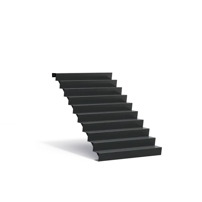 Tuintrap Aluminium 150 x 240 x 170 cm Traptreden | Trap