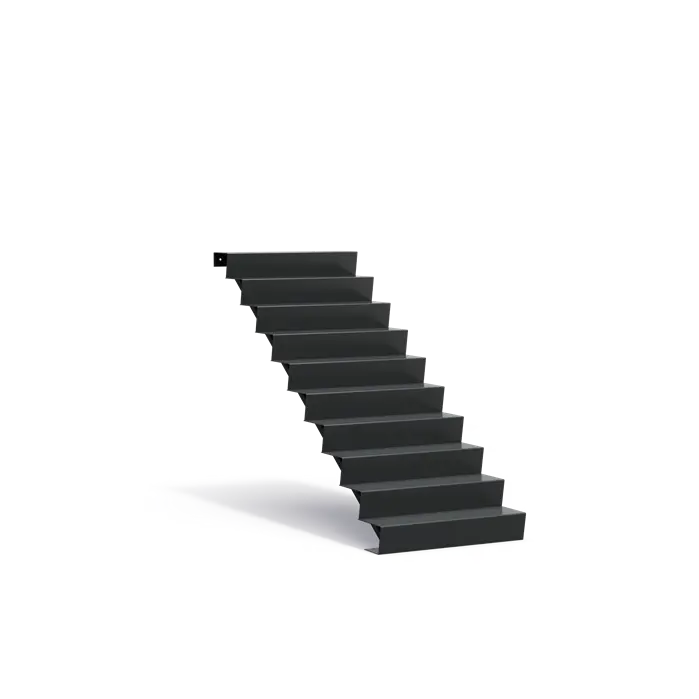 Tuintrap Aluminium 100 x 240 x 170 cm Traptreden | Trap
