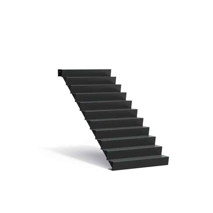 Tuintrap Aluminium 125 x 264 x 187 cm Traptreden | Trap