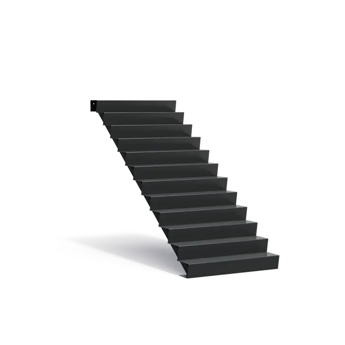 Tuintrap Aluminium 125 x 288 x 204 cm Traptreden | Trap