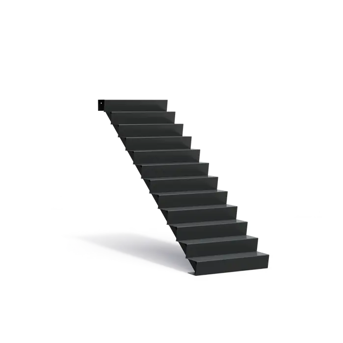 Tuintrap Aluminium 100 x 288 x 204 cm Traptreden | Trap