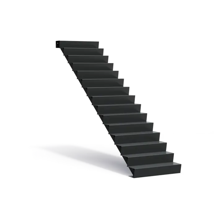 Tuintrap Aluminium 100 x 360 x 255 cm Traptreden | Trap