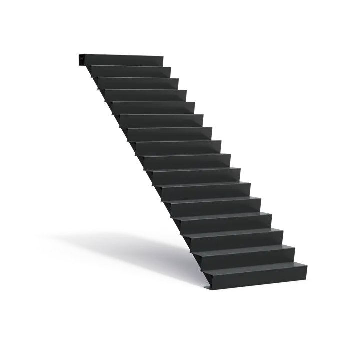 Tuintrap Aluminium 125 x 384 x 272 cm Traptreden | Trap
