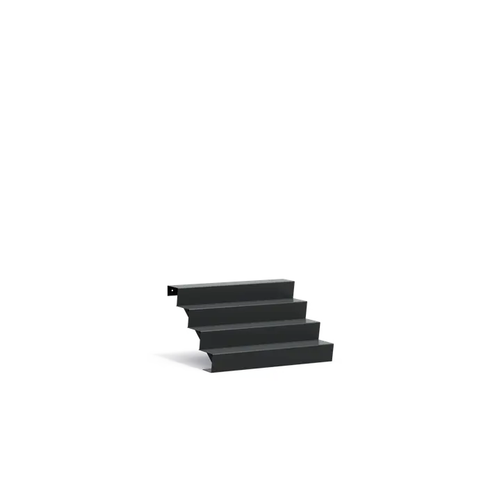 Tuintrap Aluminium 125 x 96 x 68 cm Traptreden | Trap