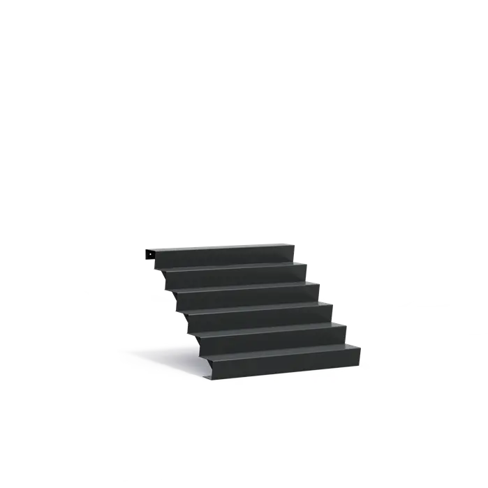 Tuintrap Aluminium 150 x 144 x 102 cm Traptreden | Trap