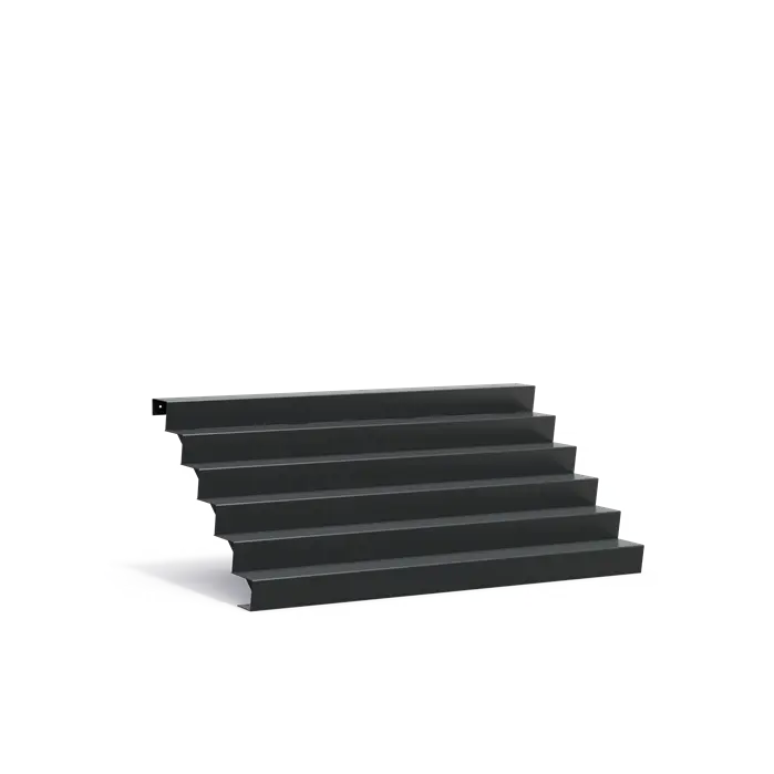 Tuintrap Aluminium 250 x 144 x 102 cm Traptreden | Trap