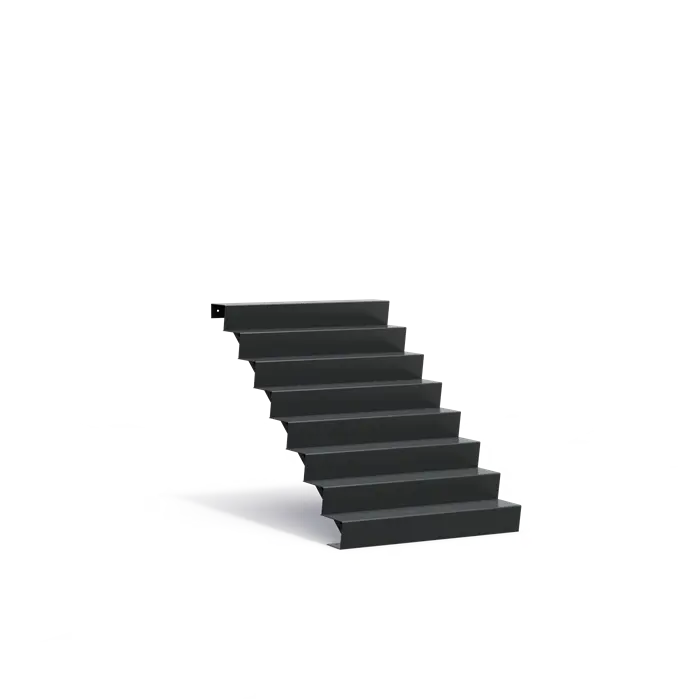Tuintrap Aluminium 125 x 192 x 136 cm Traptreden | Trap
