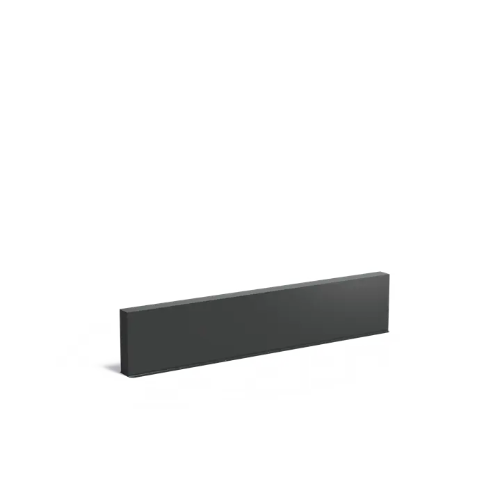 Tuinmuur | Aluminium Tuinwand 300 x 15 x 60 cm